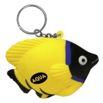 Personalized Tropical Fish Stress Reliever Key Chain