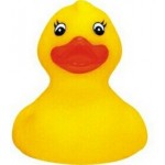 Promotional Rubber Adorable Duck Toy Weighted