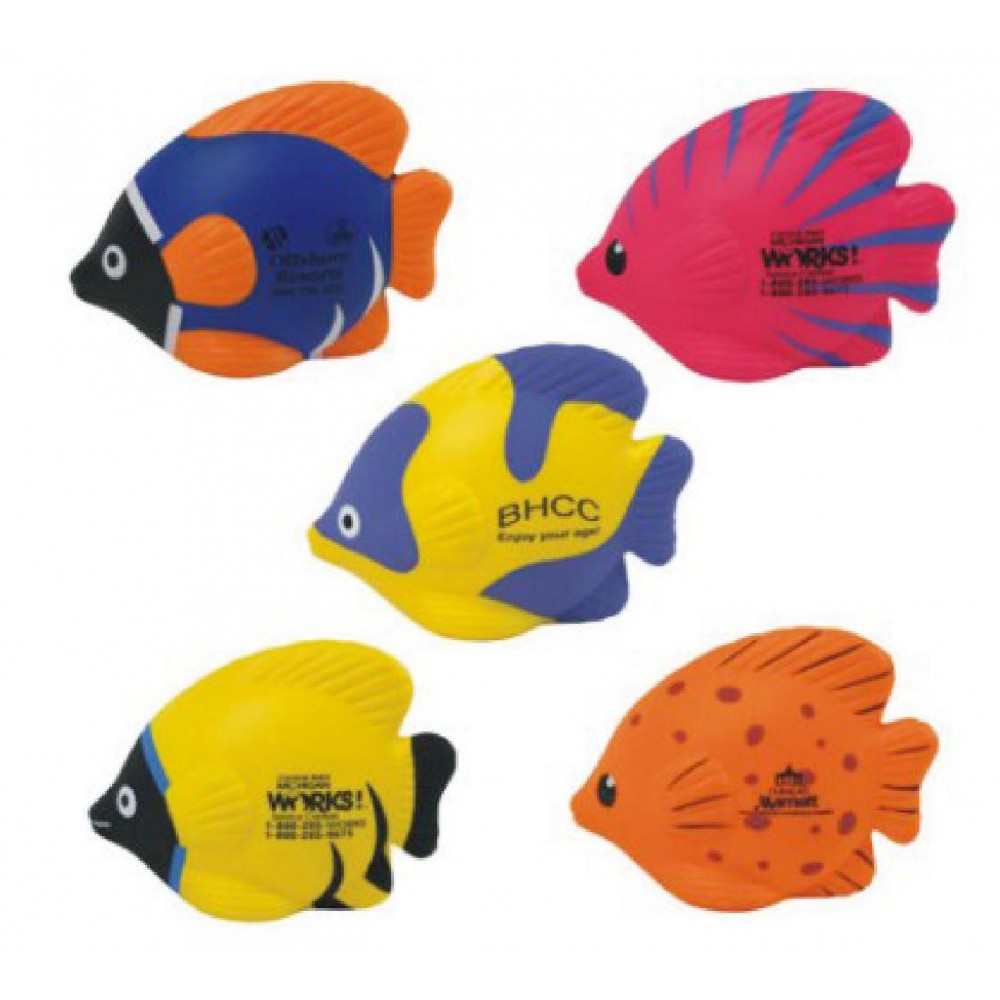 Tropical Fish Animal Series Stress Reliever with Logo
