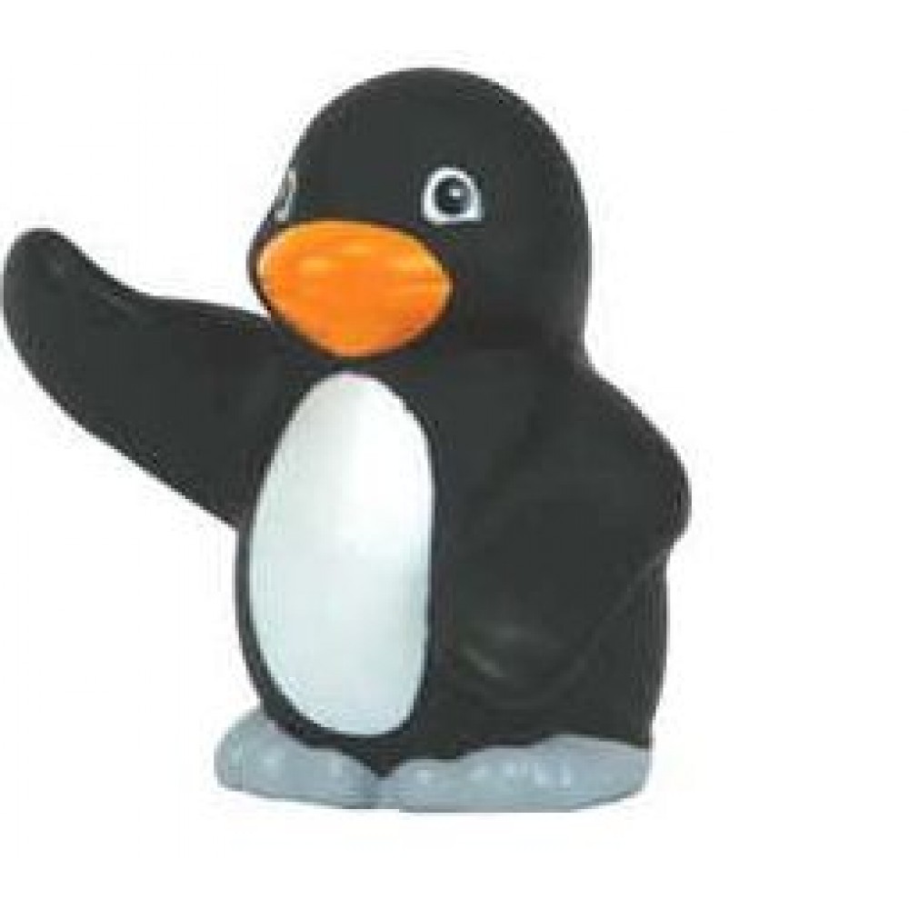 Rubber Baby Penguin with Logo