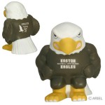 Logo Branded Eagle Mascot Stress Reliever
