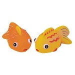 Logo Branded Rubber Tropical Fish Toys