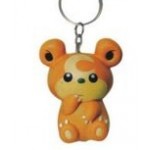 Keychain Series Teddy Bear Stress Reliever with Logo