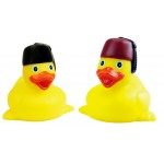 Rubber Fez Hat Duck© Toy with Logo