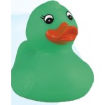 Personalized Rubber Spring Time Green DuckÂ© Toy