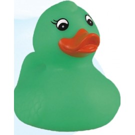 Personalized Rubber Spring Time Green DuckÂ© Toy