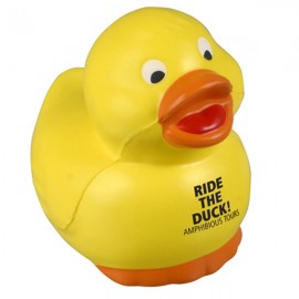 Rubber Duck Stress Reliever with Logo