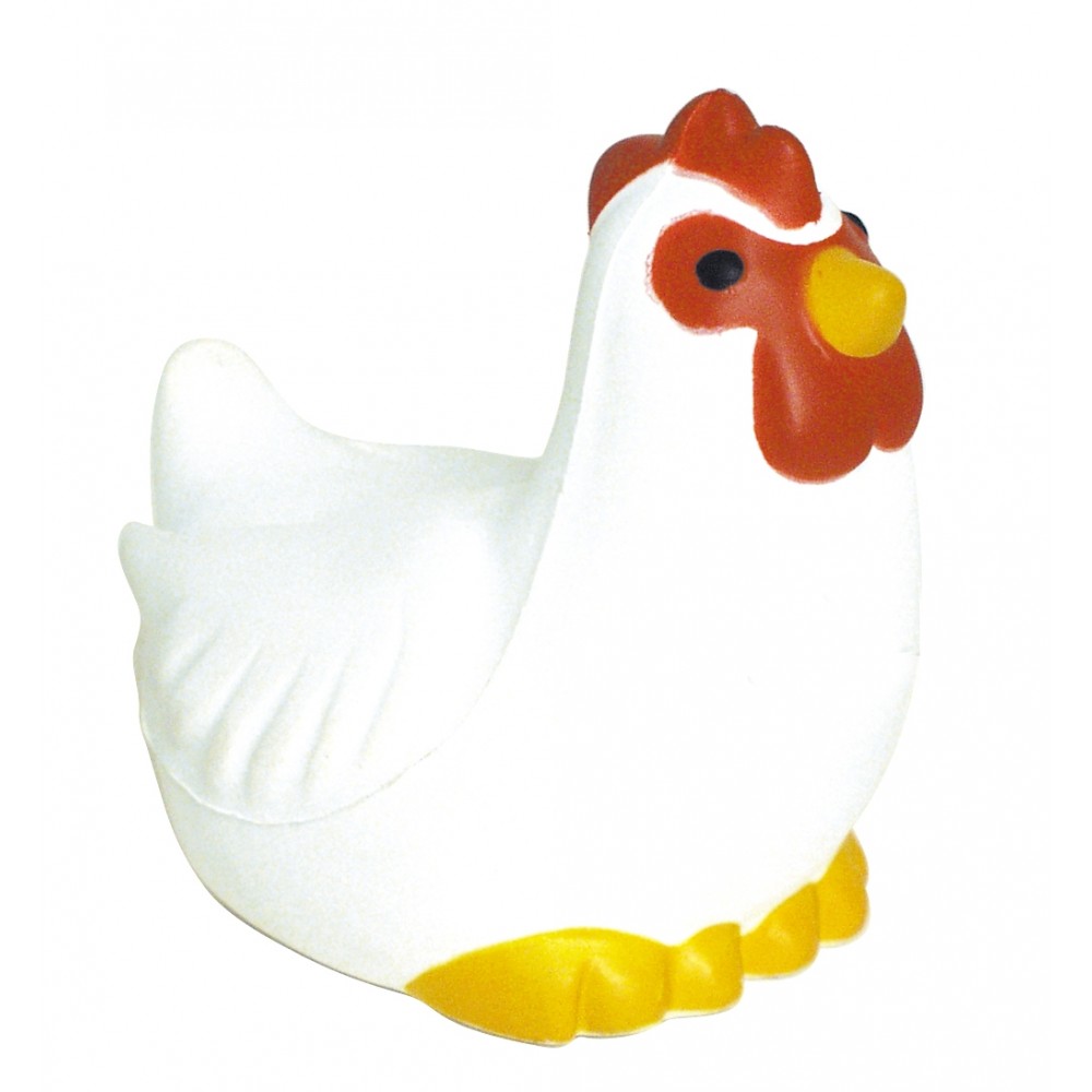 Promotional Squeezies Stress Reliever Chicken