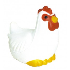 Squeezies Stress Reliever Chicken with Logo  Squeezies Stress Reliever Chicken with Logo