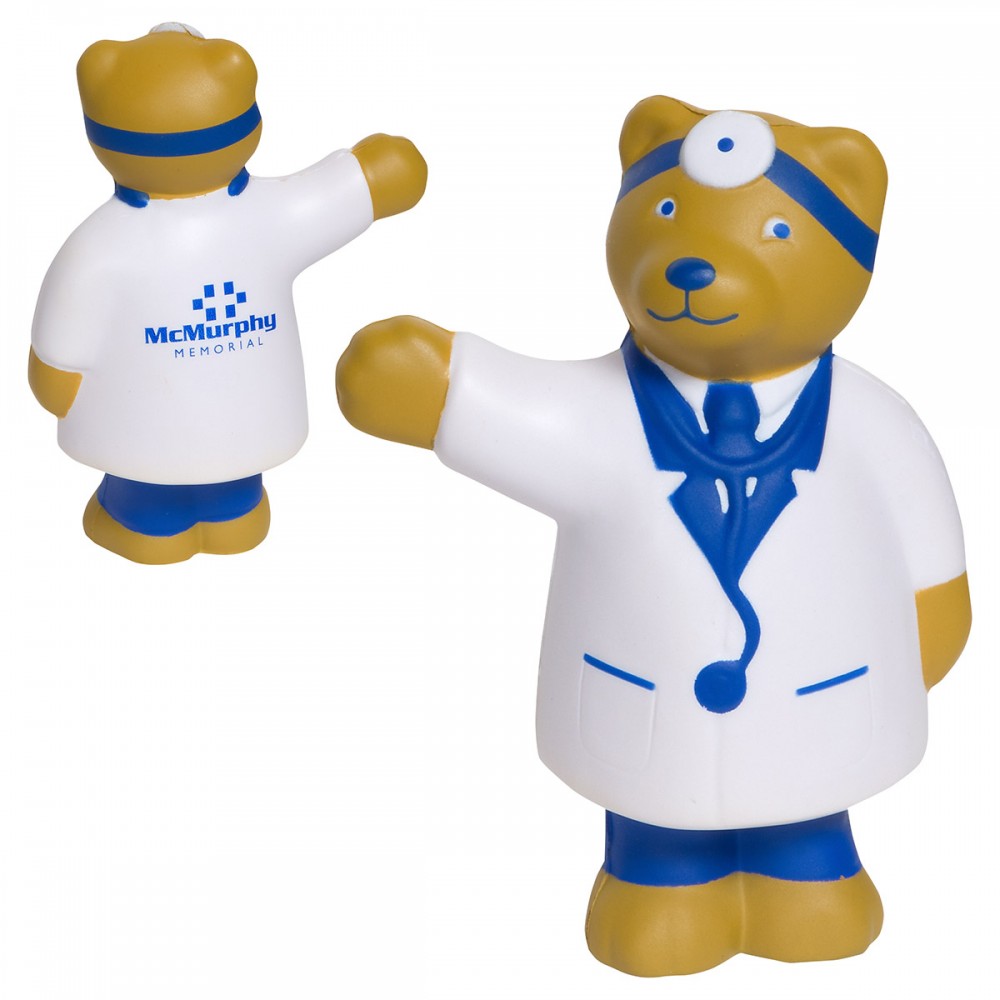 Customized Doctor Bear Stress Reliever