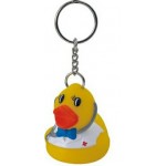 Rubber Doctor Duck Key ChainÂ© Custom Printed