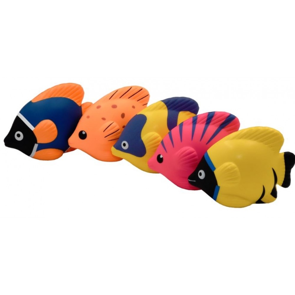 Logo Branded Tropical Fish Stress Reliever Toy