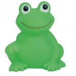 Rubber Baby Frog with Logo