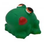 Logo Branded Cartoon Frog Stress Reliever Toy