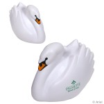 Swan Stress Reliever with Logo
