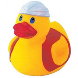 Big Rubber Safety Duck Toy with Logo