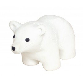 Polar Bear Squeezies Stress Reliever with Logo