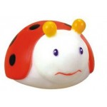Rubber Cute Lady Bug with Logo