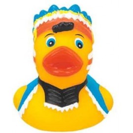 Personalized Mini Rubber Indian Chief DuckÂ©