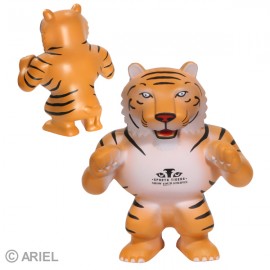 Tiger Mascot Stress Reliever with Logo  Tiger Mascot Stress Reliever with Logo