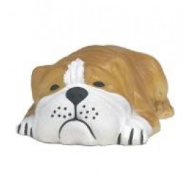 Dog Lying Down Stress Reliever with Logo  Dog Lying Down Stress Reliever with Logo