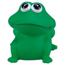 Rubber Grassy Frog with Logo  Rubber Grassy Frog with Logo