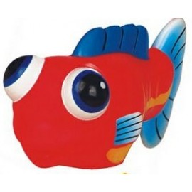 Rubber Big Eye Guppy Fish with Logo  Rubber Big Eye Guppy Fish with Logo