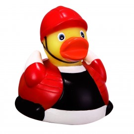 Promotional Rubber Jockey DuckÂ© Toy