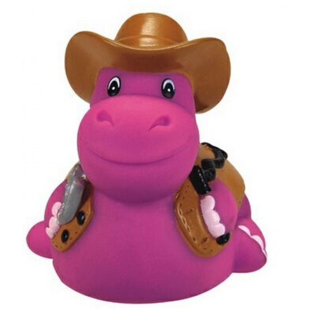 Rubber Cowboy HippoÂ© with Logo