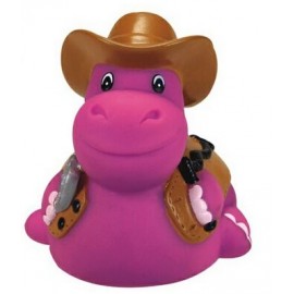Rubber Cowboy HippoÂ© with Logo