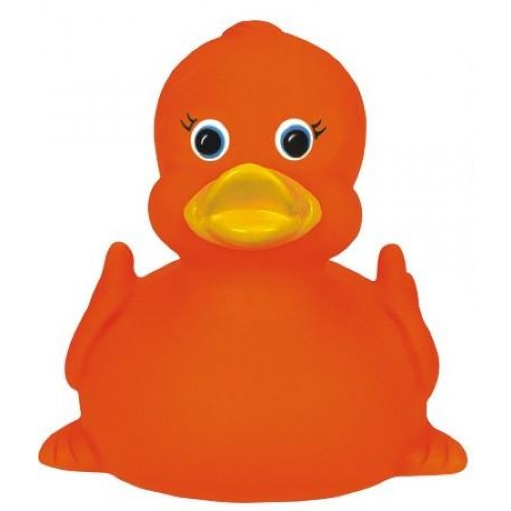 Logo Branded Rubber Orange Duck