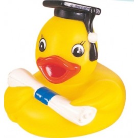 Logo Branded Rubber Graduate DuckÂ©