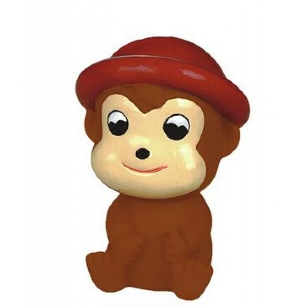 Rubber Cute Monkey Toys with Logo