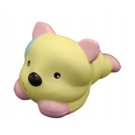 Custom Slow Rising Scented Yellow Happy Dog Squishy  Custom Slow Rising Scented Yellow Happy Dog Squishy