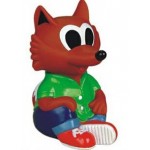 Logo Branded Rubber Fred the Fox