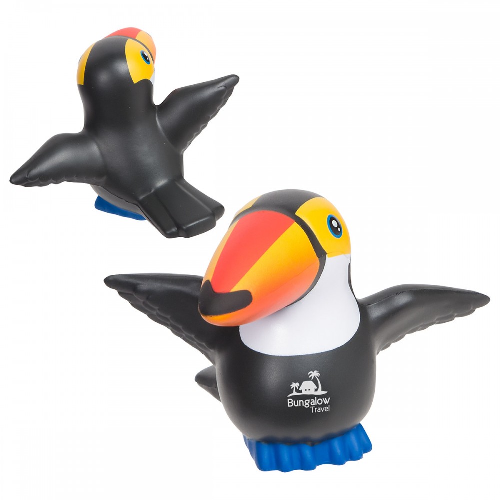 Toucan Stress Reliever with Logo