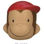 Monkey Face Stress Reliever with Logo