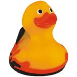 Personalized Rubber Flame DuckÂ© Toy
