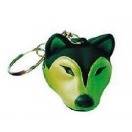 Keychain Series Wolf Stress Reliever with Logo  Keychain Series Wolf Stress Reliever with Logo