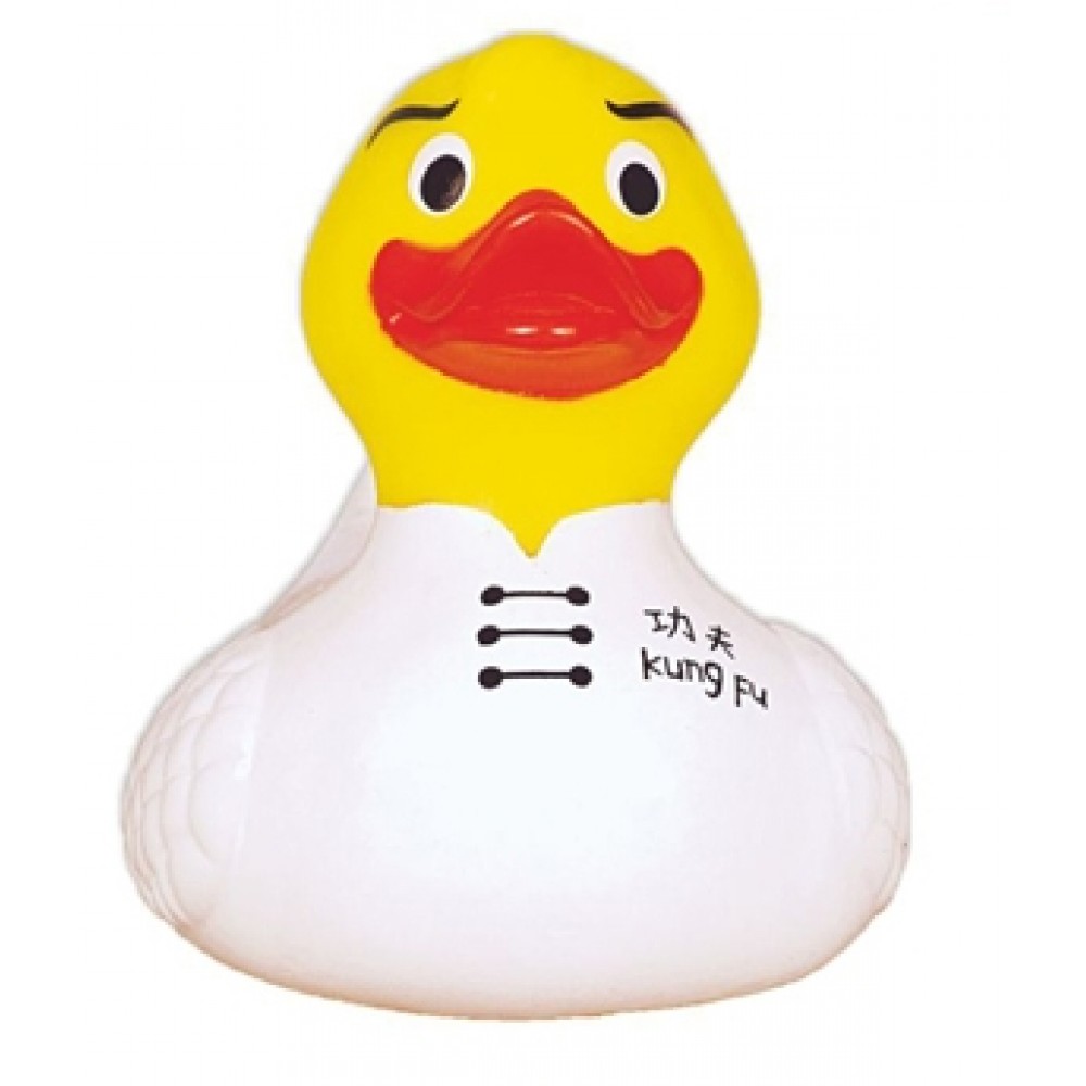Rubber Kung Fu DuckÂ© with Logo