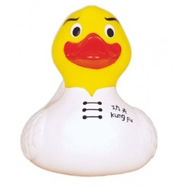 Rubber Kung Fu DuckÂ© with Logo
