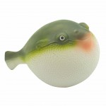 Logo Branded Puffer Fish Squeezie Stress Reliever