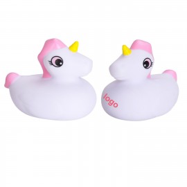 Rubber Unicorn Toy with Logo  Rubber Unicorn Toy with Logo