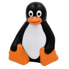 Sitting Penguin Stress Reliever Toy with Logo