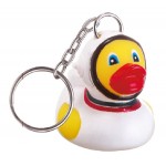 Custom Printed Rubber Astronaut Duck Key ChainÂ©