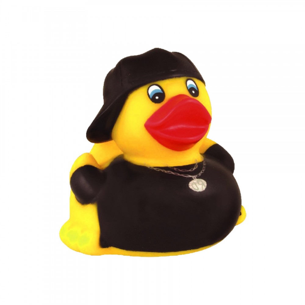 Logo Branded Rubber Hip Hop DuckÂ© Toy