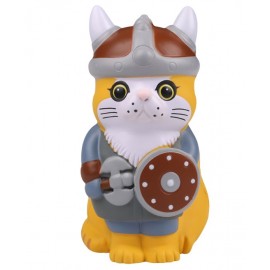 Slow Rising Scented Viking Pirate Cat Squishy with Logo