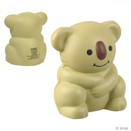Koala Bear Stress Reliever with Logo  Koala Bear Stress Reliever with Logo