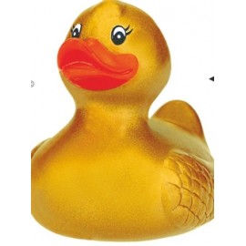 Rubber Golden DuckÂ© with Logo
