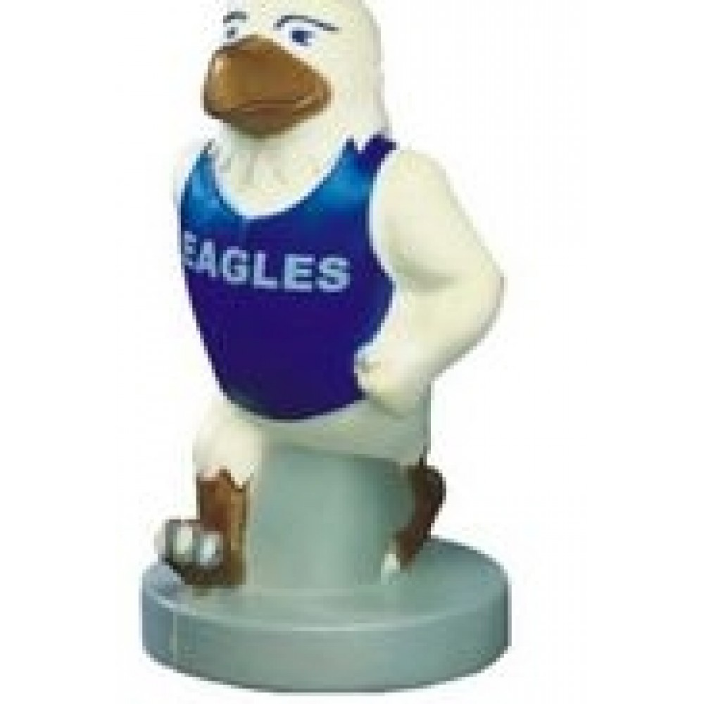 Mascot Eagle Animal Series Stress Reliever with Logo